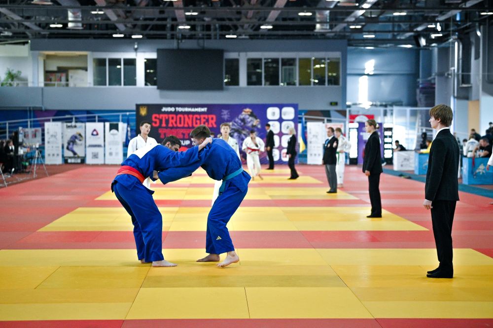 У Києві вчетверте пройшов STRONGER TOGETHER CUP: понад 600 юних дзюдоїстів вийшли на татамі